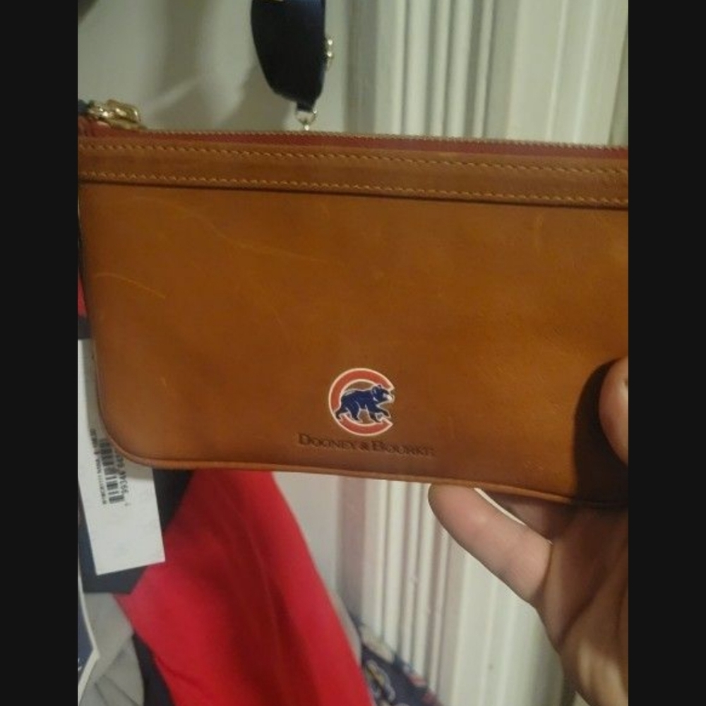 brand new dooney and Bourke chicago cubs women's wristlet purse